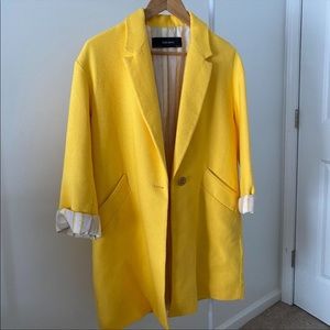 NWOT ZARA Longline Blazer